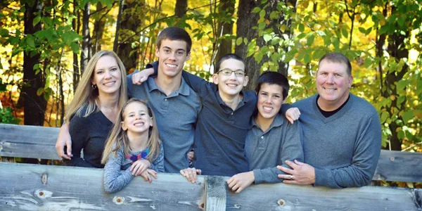 Dr. Mitchell and Family
